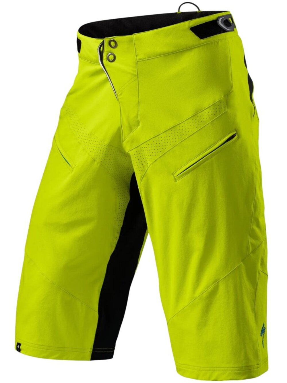 SPECIALIZED Neon Yellow Demo Pro MTB Downhill Shorts Trail Riding size 34